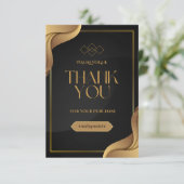 Thankyou Card Dankeskarte (Stehend Vorderseite)