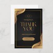Thankyou Card Dankeskarte (Vorne/Hinten)