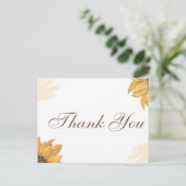 Thankyou Card Postkarte (Stehend Vorderseite)