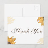 Thankyou Card Postkarte (Vorne/Hinten)