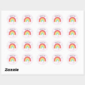 Thankyou Rainbow Sticker (Blatt)