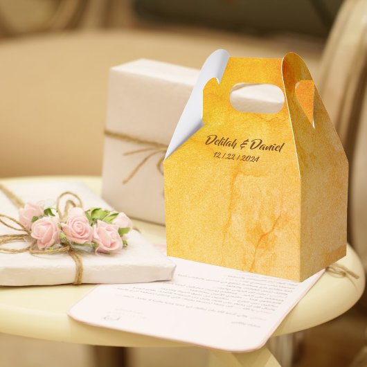 Thankyou Wedding Geschenkschachtel