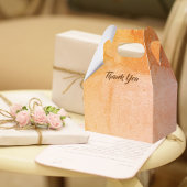 Thankyou Wedding Geschenkschachtel
