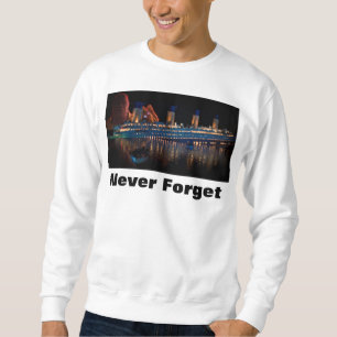 Thanos, das das titanische sinkt sweatshirt