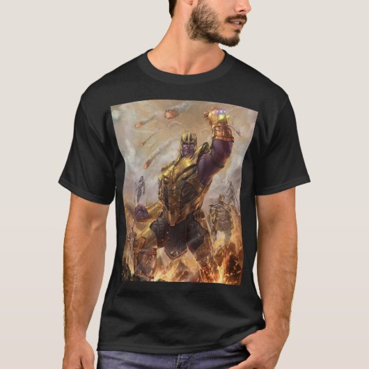 Thanos – Infinity Gauntlet Supreme T-Shirt (Vorderseite)