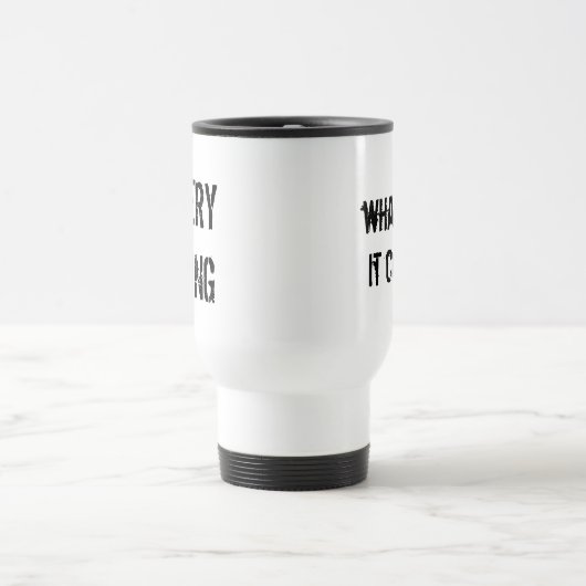 Thanos Rächer-Unendlichkeits-Kriegs-Zitate Reisebecher (Mittel)