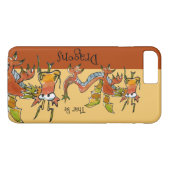 Thar Be Dragons Case-Mate iPhone Hülle (Rückseite (Horizontal))