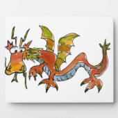 Thar Be Dragons Fotoplatte (Vorderseite)