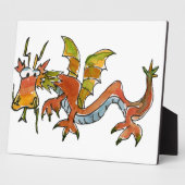 Thar Be Dragons Fotoplatte (Seite)