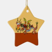 Thar Be Dragons Keramikornament (Rechts)