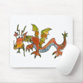 Thar Be Dragons Mousepad (Mit Mouse)
