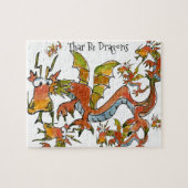 Thar Be Dragons Puzzle (Horizontal)