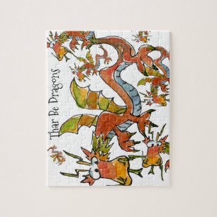 Thar Be Dragons Puzzle