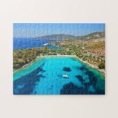Thassos Island Kavala Greece Turquoise Water Blue Puzzle (Horizontal)