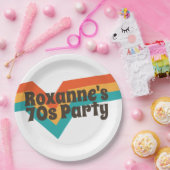 That 70s Birthday Party  Pappteller (Party)