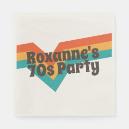 That 70s Birthday Party  Serviette