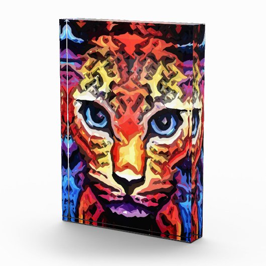 That Colorful Leopard Look Fotoblock (Rechts)