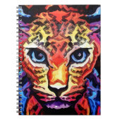 That Colorful Leopard Look Notizblock (Vorderseite)