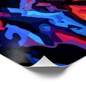 That Colorful Leopard Look Poster (Ecke)