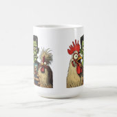 “That One Friend”Cheesy Chicken Selfies Kaffeetasse (Mittel)