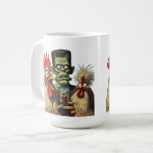 “That One Friend”Cheesy Chicken Selfies Kaffeetasse (Vorderseite Links)