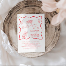 That’s Amore Italian Doodles Wedding Einladung