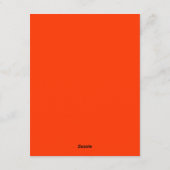 That’s Amore Italian Doodles Wedding Einladung (Rückseite)