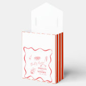 That’s Amore Italian Doodles Wedding Geschenkschachtel (Geöffnet)