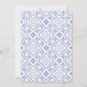 That’s Amore Italian Mediterranean Bridal Shower Einladung (Rückseite)