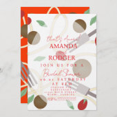 That’s Amore Italian Pasta Wedding Einladung (Vorne/Hinten)