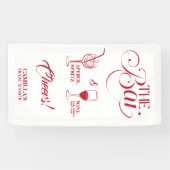 That’s Amore Red Bridal Shower Mimosa Bar Banner (Horizontal)