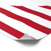 That’s Amore Red hand drawn Bridal Shower Poster (Ecke)