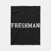 That Says Freshman Tee Print Ck To School Fleecedecke (Vorderseite)