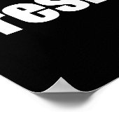 That Says Says Fresh Shirt - A Design That Says Sa Poster (Ecke)