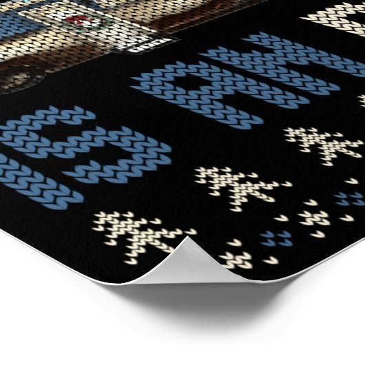 That There Is An Rv Ugly Christmas Camng Holiday L Poster (Ecke)