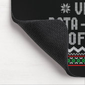 That Wasn't Very Data Driven Of You Ugly Christmas Mousepad (Ecke)