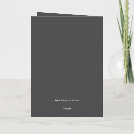 That which does not kill you... Joke Card Karte (Rückseite)