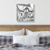 Thatch Hütte #19 Leinwanddruck (Insitu (Schlafzimmer))