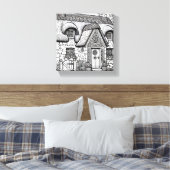 Thatch Hütte #1 Leinwanddruck (Insitu (Schlafzimmer))