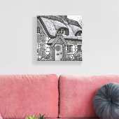 Thatch Hütte #20 Leinwanddruck (Insitu (Wohnzimmer))