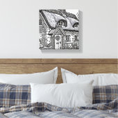 Thatch Hütte #20 Leinwanddruck (Insitu (Schlafzimmer))