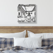 Thatch Hütte #2 Leinwanddruck (Insitu (Schlafzimmer))