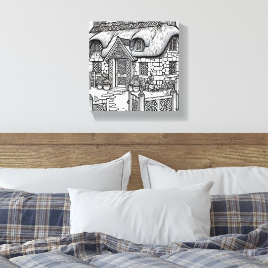 Thatch Hütte #31 Leinwanddruck (Insitu (Schlafzimmer))