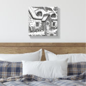 Thatch Hütte #36 Leinwanddruck (Insitu (Schlafzimmer))