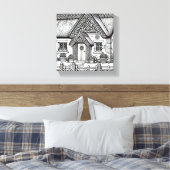 Thatch Hütte #44 Leinwanddruck (Insitu (Schlafzimmer))