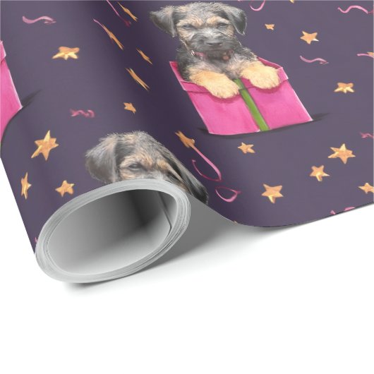 Thatch vorhanden geschenkpapier (Rolleneckpunkt)