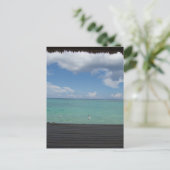 Thatched Cabana Postcard Postkarte (Stehend Vorderseite)