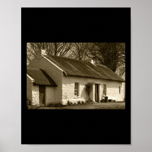 Thatched Hütte Omagh Tint Poster (Vorne)