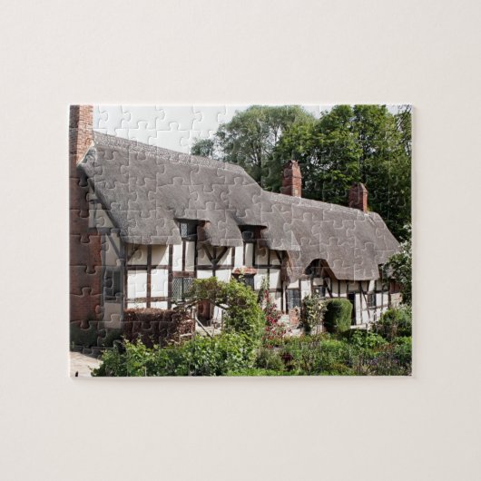 Thatched Hütte, Stratford, England Puzzle (Horizontal)