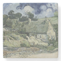 Thatched Hütten Cordeville durch Vincent van Gogh